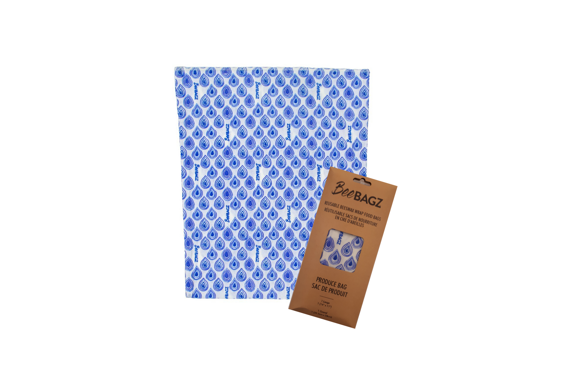 Beeswax wrap and reusable food storage bags by BeeBAGZ are a plastic free alternative to plastic wraps & ziplocked bags for your food storage needs. These beeswax wraps and beeswax wrap bags are a great eco friendly gift and can be used as food wraps, produce bags, snack bags, lunch bags or sandwich bags. Shop today!