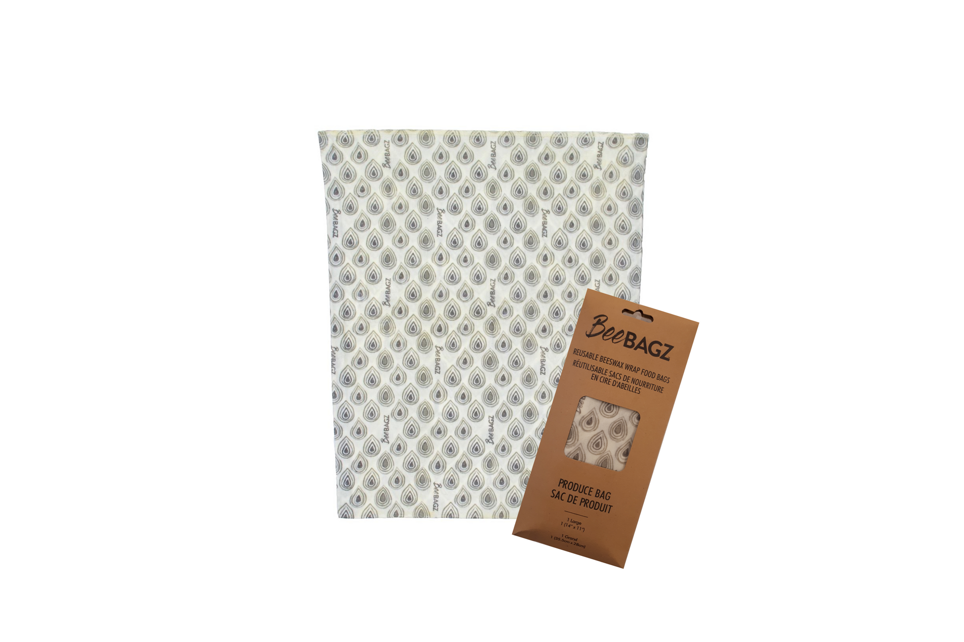 Beeswax wrap and reusable food storage bags by BeeBAGZ are a plastic free alternative to plastic wraps & ziplocked bags for your food storage needs. These beeswax wraps and beeswax wrap bags are a great eco friendly gift and can be used as food wraps, produce bags, snack bags, lunch bags or sandwich bags. Shop today!