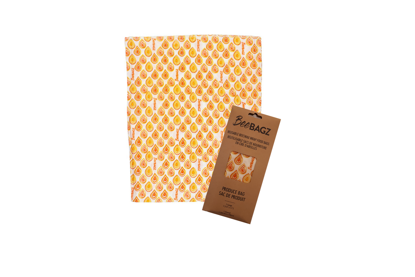 Beeswax wrap and reusable food storage bags by BeeBAGZ are a plastic free alternative to plastic wraps & ziplocked bags for your food storage needs. These beeswax wraps and beeswax wrap bags are a great eco friendly gift and can be used as food wraps, produce bags, snack bags, lunch bags or sandwich bags. Shop today!