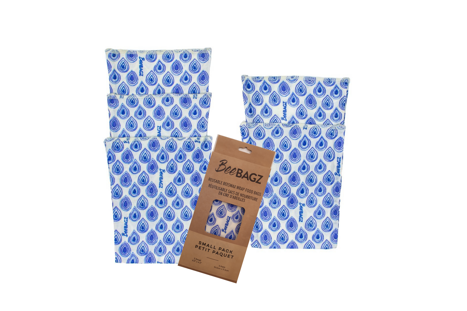 Beeswax wrap and reusable food storage bags by BeeBAGZ are a plastic free alternative to plastic wraps & ziplocked bags for your food storage needs. These beeswax wraps and beeswax wrap bags are a great eco friendly gift and can be used as food wraps, produce bags, snack bags, lunch bags or sandwich bags. Shop today!