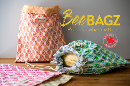 How to Keep Bread Fresh Without the Use of Plastic | BeeBAGZ™ Reusable Beeswax Bread Bag Combo