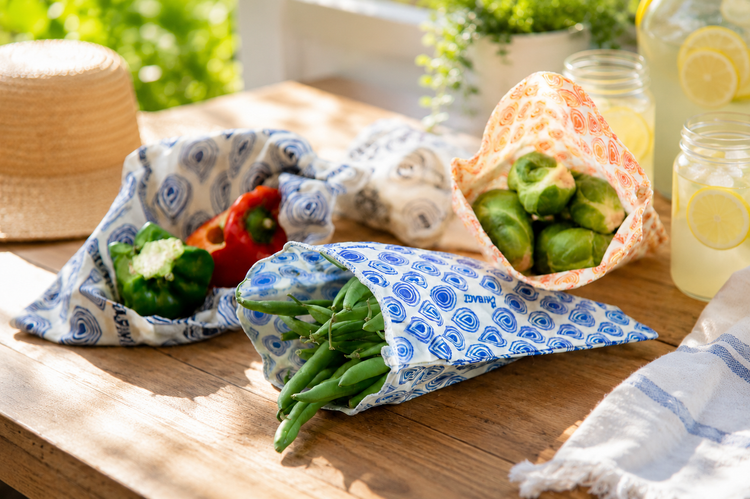 Reusable Beeswax Wrap Bags