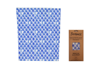 Large Produce Bag - Reusable Beeswax Wrap Food Storage Bags