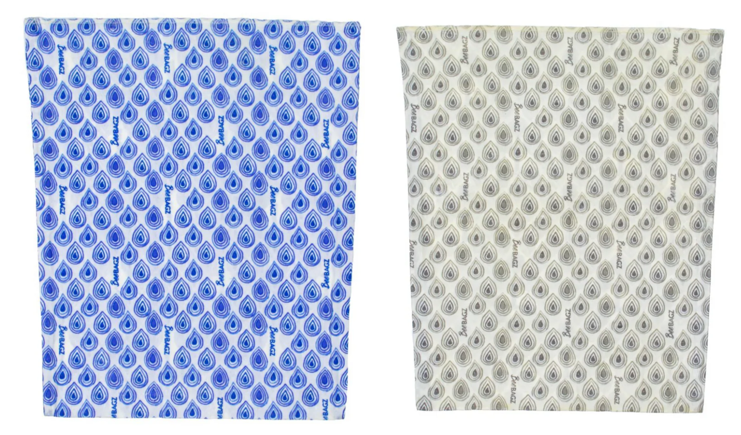 Beeswax wrap and reusable food storage bags by BeeBAGZ are a plastic free alternative to plastic wraps & ziplocked bags for your food storage needs. These beeswax wraps and beeswax wrap bags are a great eco friendly gift and can be used as food wraps, produce bags, snack bags, lunch bags or sandwich bags. Shop today!