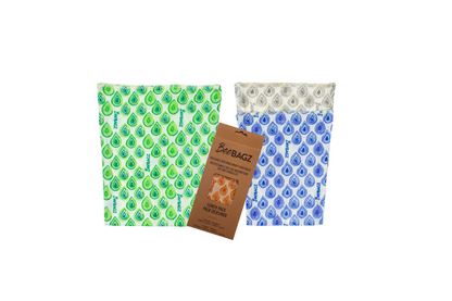 Beeswax wrap and reusable food storage bags by BeeBAGZ are a plastic free alternative to plastic wraps & ziplocked bags for your food storage needs. These beeswax wraps and beeswax wrap bags are a great eco friendly gift and can be used as food wraps, produce bags, snack bags, lunch bags or sandwich bags. Shop today!